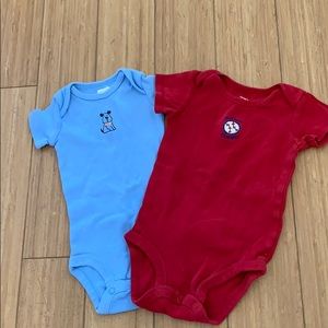 Bundle carters 3 months onesies